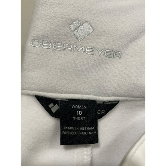 Obermeyer $229 White Snowboard Ski Bond Sport Pants  Sz 10 S NWT - Picture 9 of 9